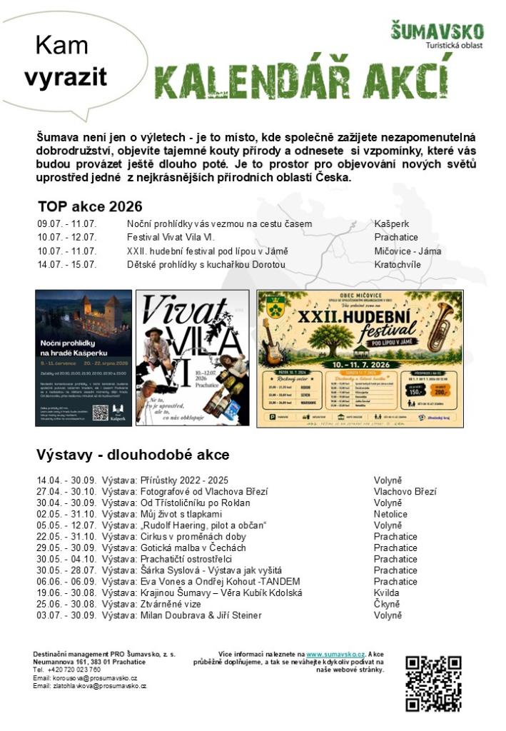 Kalendář akcí