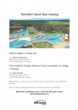 koupání v termálních lázních